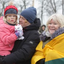 Vasario 16-oji Klaipėdoje – pakili ir džiaugsminga