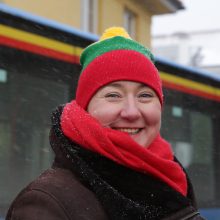 Klaipėdiečiai nepabūgo žvarbos