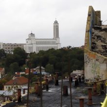 Į Kauno panoramą – nuo monstro stogo