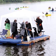 Kauniečiai leidosi kultūringais upių maršrutais