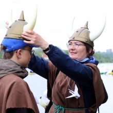 Kauniečiai leidosi kultūringais upių maršrutais