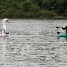 Kauniečiai leidosi kultūringais upių maršrutais