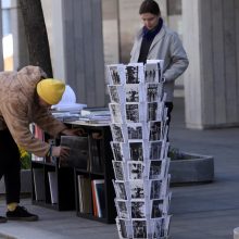 Skaityti kviečia netradiciškai: per vaizdus, garsus, kvapus ir išnykstančią sieną