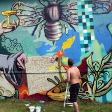 Staigmena gatvės menininkams: Kalniečių parke – gatvės meno festivalis