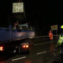 Kaunas užsidaro: ties įvažiavimais į miestą jau statomi blokai