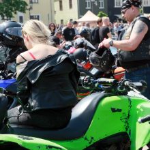 Rotušės aikštėje – griausmingas motociklų gausmas