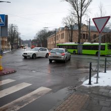 Kauno centre keisis automobilių ir dviračių eismas