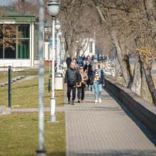 Kauniečiai savaitgalį rinkosi pajūrį – Birštoną aplenkė