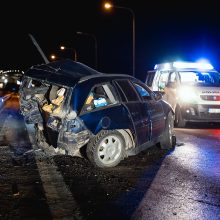 Per avariją ant Kleboniškio tilto sužalojimus patyrė moteris ir vyras