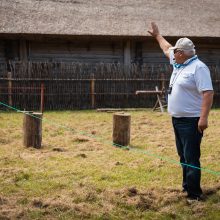 Į Rumšiškes subūrė Žolinių šventė: stebino puokščių gausa