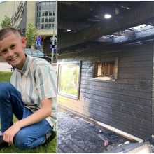 Drąsus berniukas iš gaisro išgelbėjo negalią turintį dėdę