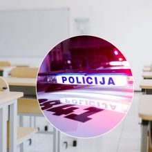 Incidentas Panevėžio mokykloje: mokinė peiliu sužalojo savo bendraamžę