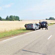 Pasieniečiai po persekiojimo Šalčininkų rajone sustabdė neblaivų vairuotoją