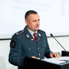 Policijos departamentas: VST pokyčiai būtini norint sustiprinti viešąjį saugumą