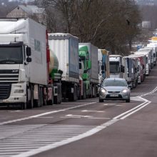 Lenkijos vežėjai neketina nutraukti sienos su Ukraina blokados per šventes
