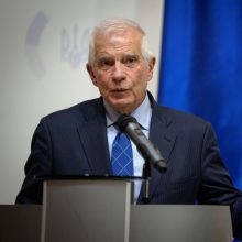J. Borrellis: NATO negali būti aljansas pagal užsakymą