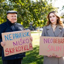 Parlamentarai neįteisino naktinių taikiklių šernams medžioti, bet galutinis priėmimas įstrigo