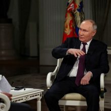 Ukrainos žvalgyba apie V. Putino interviu: tai – Rusijos specialioji operacija