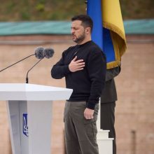 V. Zelenskis ES ministrams: pergalė priklauso nuo sąjungininkų paramos