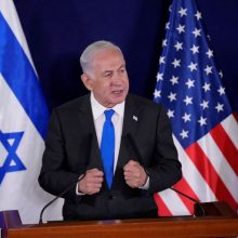 B. Netanyahu: „Hamas“ turi būti sutriuškinta taip pat kaip „Islamo valstybė“