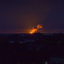 Rusai naktį atakavo energetikos objektus penkiose Ukrainos srityse
