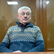 Auga susirūpinimas dėl įkalinto Rusijos teisių gynėjo veterano