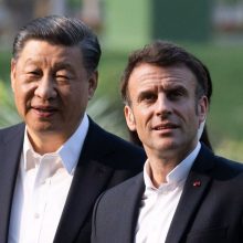 Kinijos prezidentas su valstybiniu vizitu lankysis Prancūzijoje