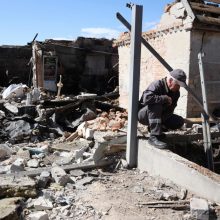 Rusija teigia užėmusi dar du kaimus Ukrainoje