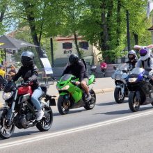 Motociklininkų sezonas Klaipėdoje – atidarytas