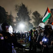 Izraelio prezidentas apie JAV universitetus: jie „užteršti neapykanta ir antisemitizmu“