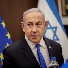B. Netanyahu žada su susitarimu ar be jo veržtis į Rafachą