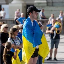Minint invazijos į Ukrainą metines, ES žada daugiau paramos pabėgėliams