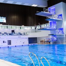 Vilniuje atidarytas olimpinis Lazdynų baseinas