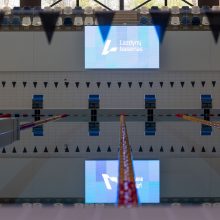 Vilniuje atidarytas olimpinis Lazdynų baseinas
