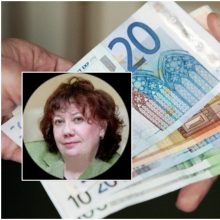 Iš bankroto administratorės konfiskuota daugiau nei pusė milijonų eurų