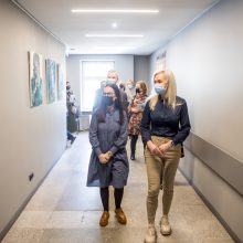 Po remonto Kalniečių šeimos sveikatos priežiūros skyriuje – patogesnės erdvės