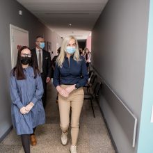 Po remonto Kalniečių šeimos sveikatos priežiūros skyriuje – patogesnės erdvės