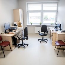 Po remonto Kalniečių šeimos sveikatos priežiūros skyriuje – patogesnės erdvės