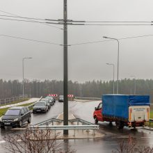 Eismas: šiame eismo mazge dabar galima važiuoti Vilniaus kryptimi ir į miestą patekti atvykus nuo Klaipėdos.