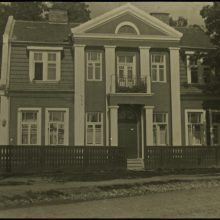 Ryškus: nežinomo fotografo 1930 m. įamžintas A. Šostako namas.