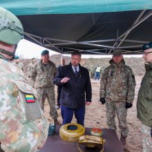 Lietuvoje lankėsi Islandijos kariuomenės vado funkcijas vykdantis J. G. Allanssonas