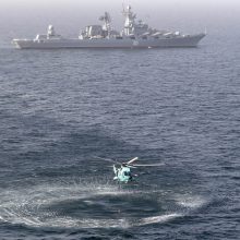 Azovo jūroje užfiksuotas vienas Rusijos karinis laivas