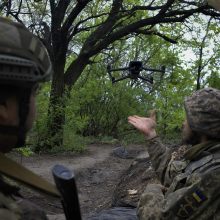 Ukraina teigia smarkiai pasistūmėjusi į priekį aplink Bachmutą