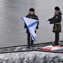 Pareigūnas: Rusijos kariškiai gali iš naujo apginkluoti savo povandeninius laivus Novorosijske
