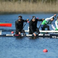 Lietuvos baidarių ir kanojų irklavimo taurės varžybose pergales šventė favoritai