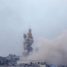 Gazos ligoninė: per Izraelio smūgį JT mokyklai žuvusių žmonių skaičius padidėjo iki 37