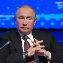 V. Putinas apie JAV rinkimus: mums rezultatai neturi didelės reikšmės