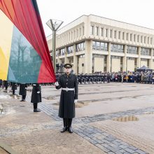 Keli tūkstančiai žmonių Vilniuje susirinko švęsti Nepriklausomybės atkūrimo