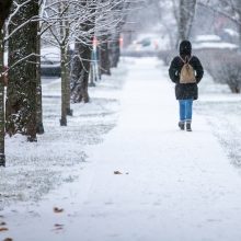 Kaunas pasidengė balta sniego skraiste: kokių orų sulauksime šią savaitę?