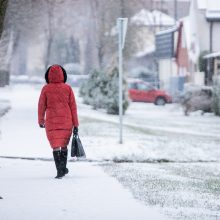 Kaunas pasidengė balta sniego skraiste: kokių orų sulauksime šią savaitę?